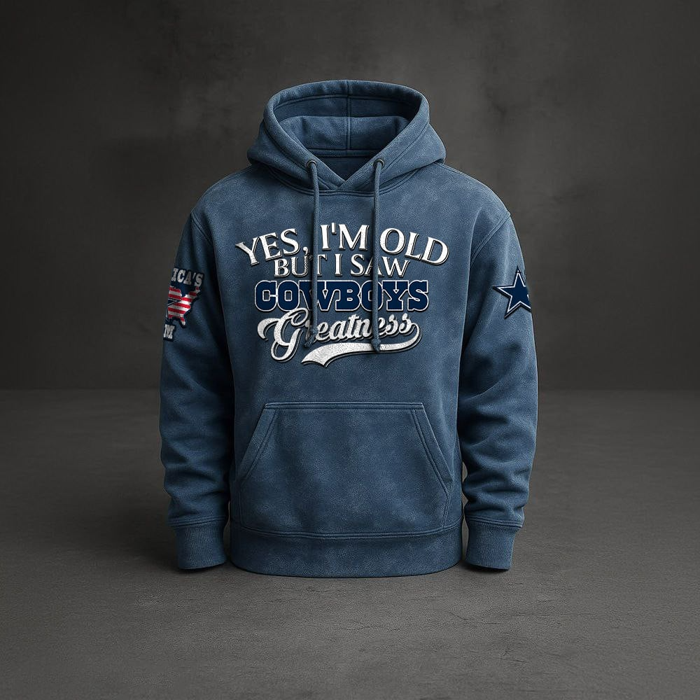 NFL x DAL Retro Style Hoodie V1 NAK