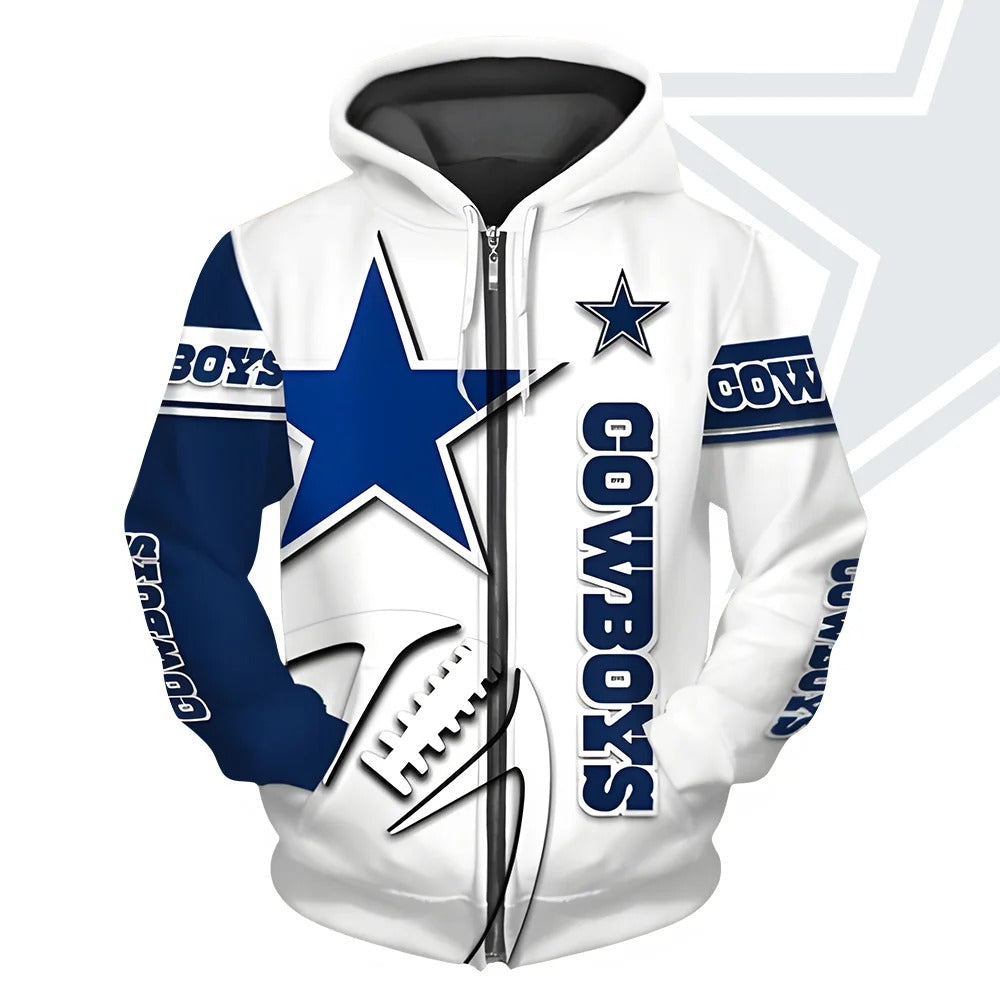 NFL x DAL V1 Zip Hoodie HLP
