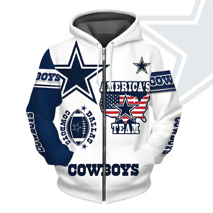 NFL x DAL V3 Zip Hoodie HLP