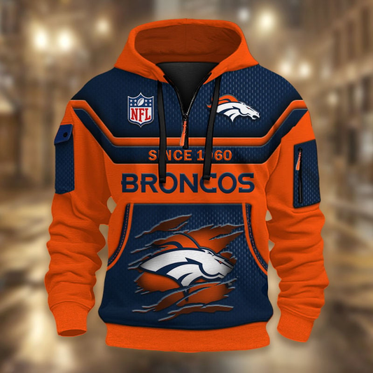 NFL x DB Multicolor Zip Hoodie Shirt DDT CTND