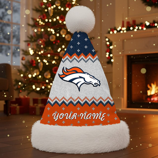 NFL x DB Personalized Santa Hat Christmas Gift For Fan V1 NAK