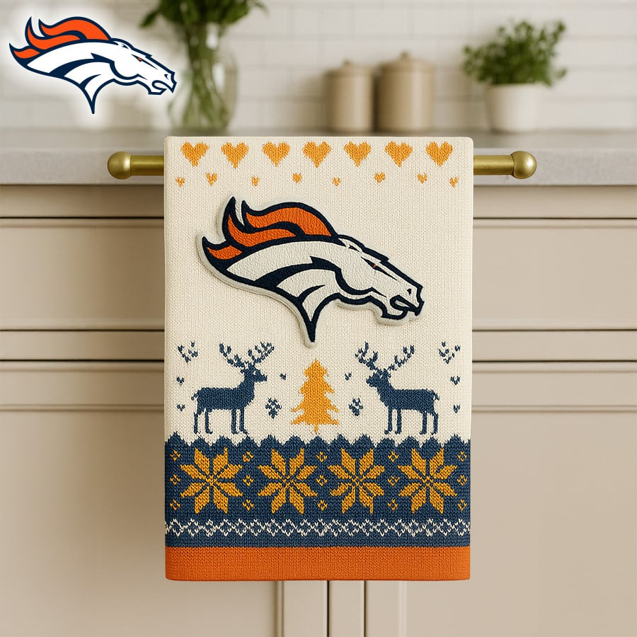 NFL x DB Premium NFL Christmas Kitchen Towel V1 NAK