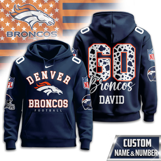 NFL x DEN Go Personalized Hoodie HLP