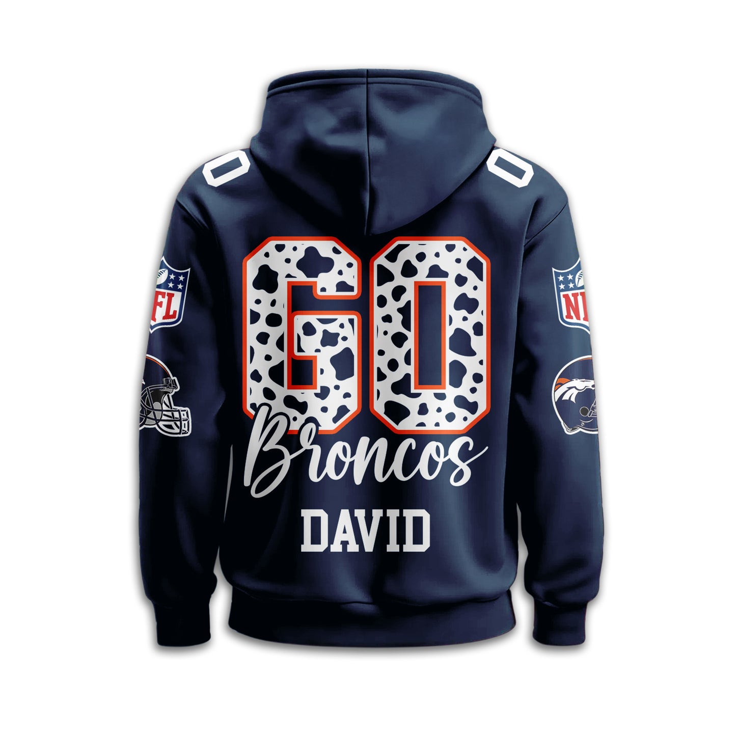 NFL x DEN Go Personalized Hoodie HLP