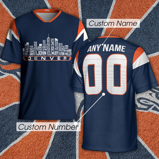 NFL x DEN Greatest Of All Time Personalized Jersey Shirt HLP