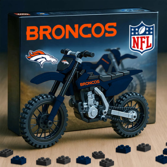 NFL x DEN Motorcycle Building Block Set V1 NAK NHM