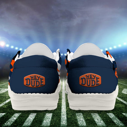 NFL x DEN Personalized Canvas Loafer Shoes HLP