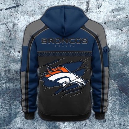 NFL x DEN Personalized Half-zip Hoodie HLP HLPHUONG