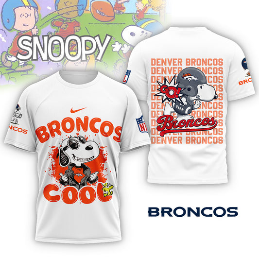 NFL x DEN Snoopy Cool 3D Shirt HLP 271025