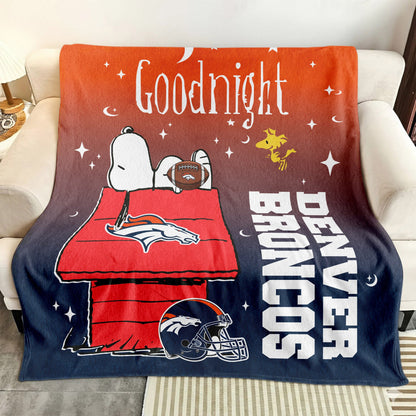 NFL x DEN Snoopy Fan Blanket HLP 271025