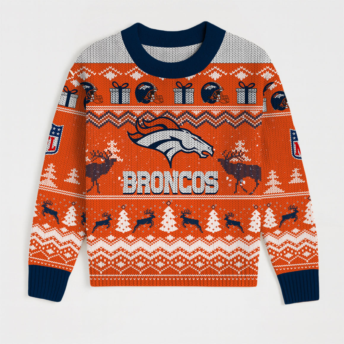 NFL x DEN Touchdown Holiday Sweatshirt & Shorts Set HLP 251025