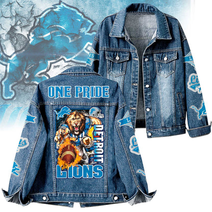 NFL x DET One Pride Denim Jacket HLP