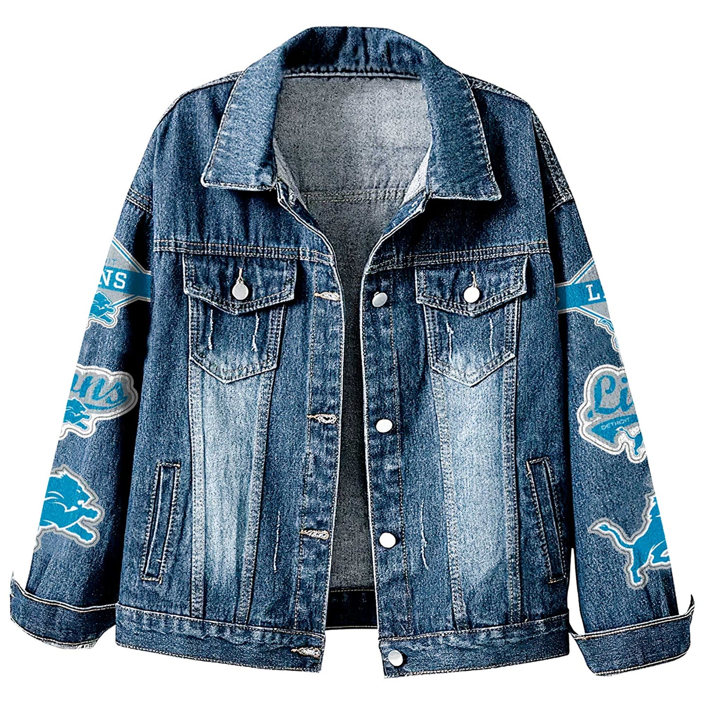 NFL x DET One Pride Denim Jacket HLP