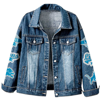 NFL x DET One Pride Denim Jacket HLP