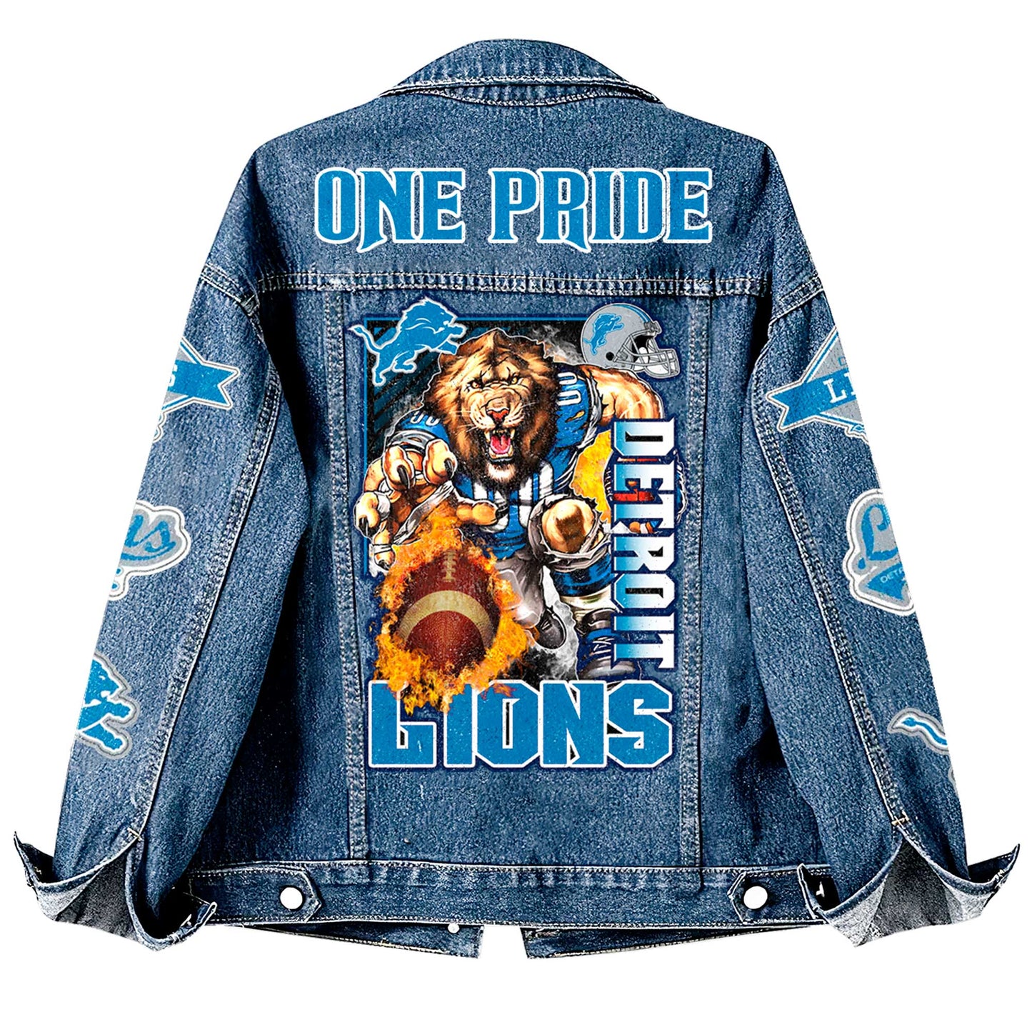 NFL x DET One Pride Denim Jacket HLP