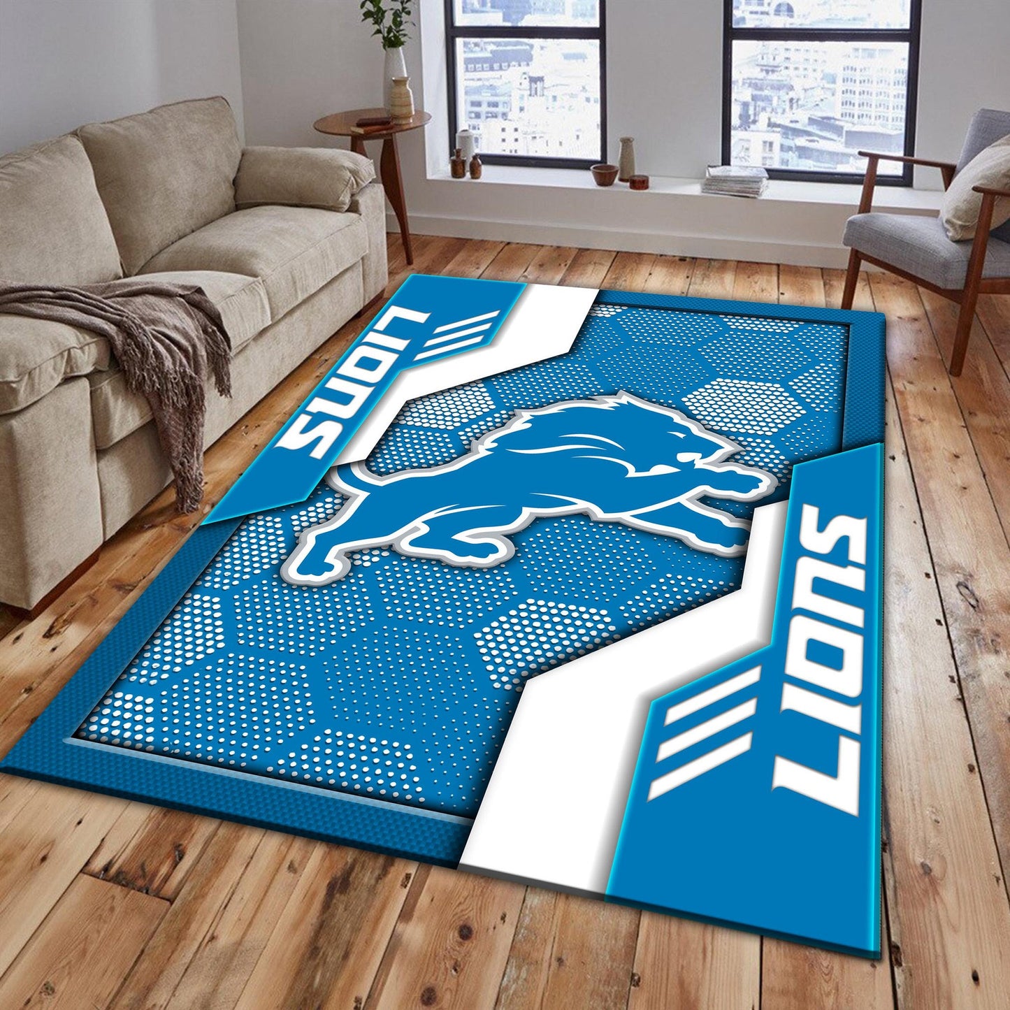 NFL x DET Rug HLP