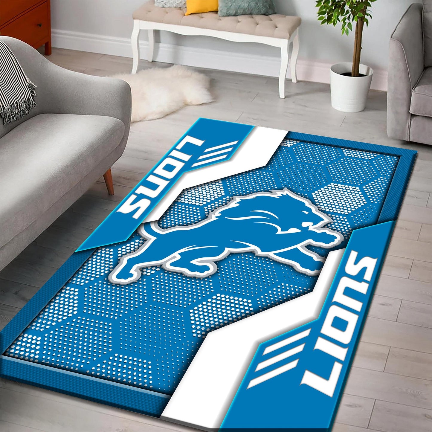 NFL x DET Rug HLP