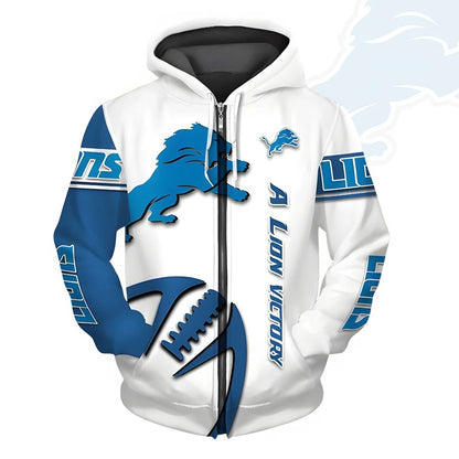NFL x DET V1 Zip Hoodie HLP