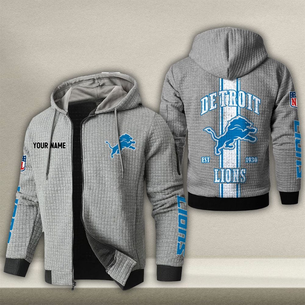 NFL x DET Waffle Zip Hoodie HLP