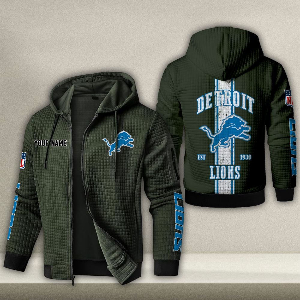 NFL x DET Waffle Zip Hoodie HLP