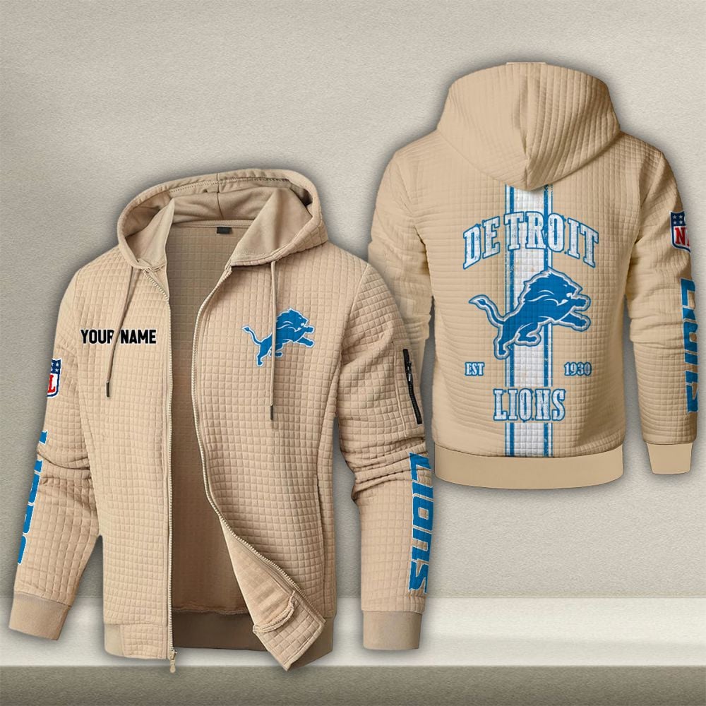 NFL x DET Waffle Zip Hoodie HLP