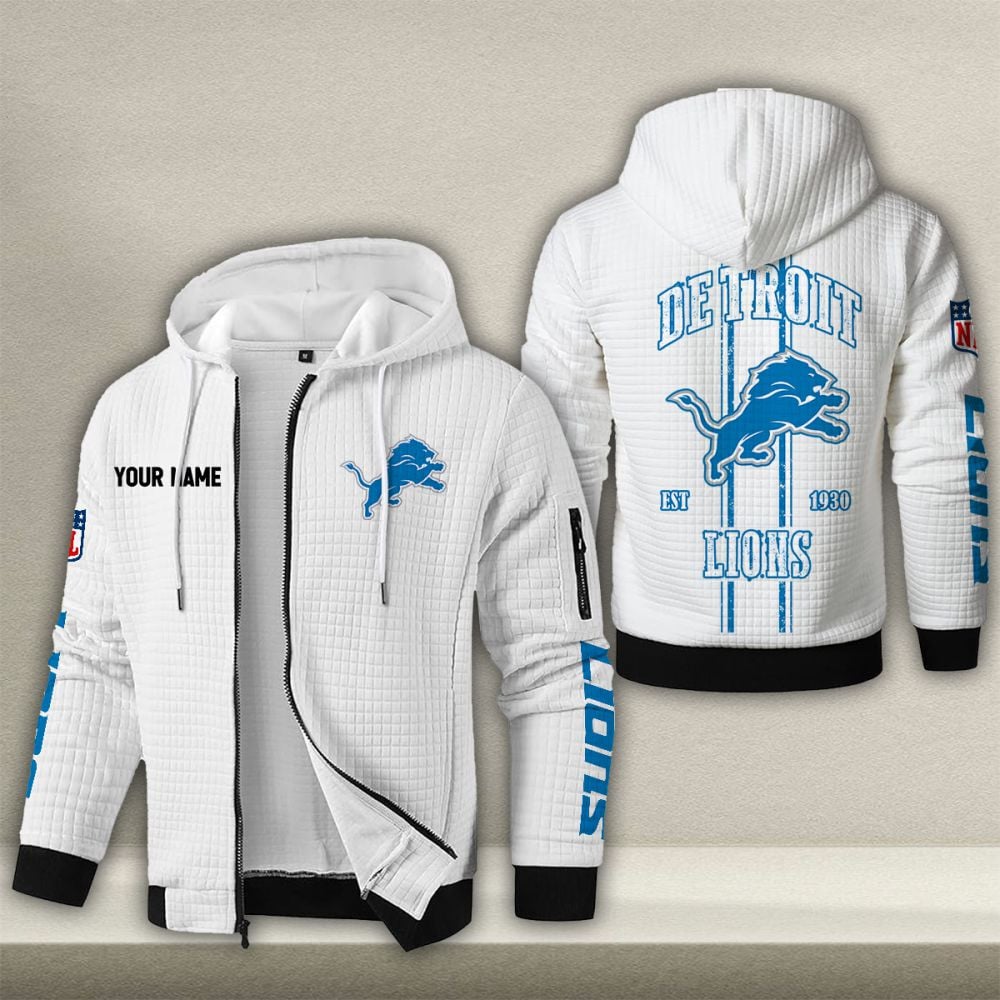 NFL x DET Waffle Zip Hoodie HLP