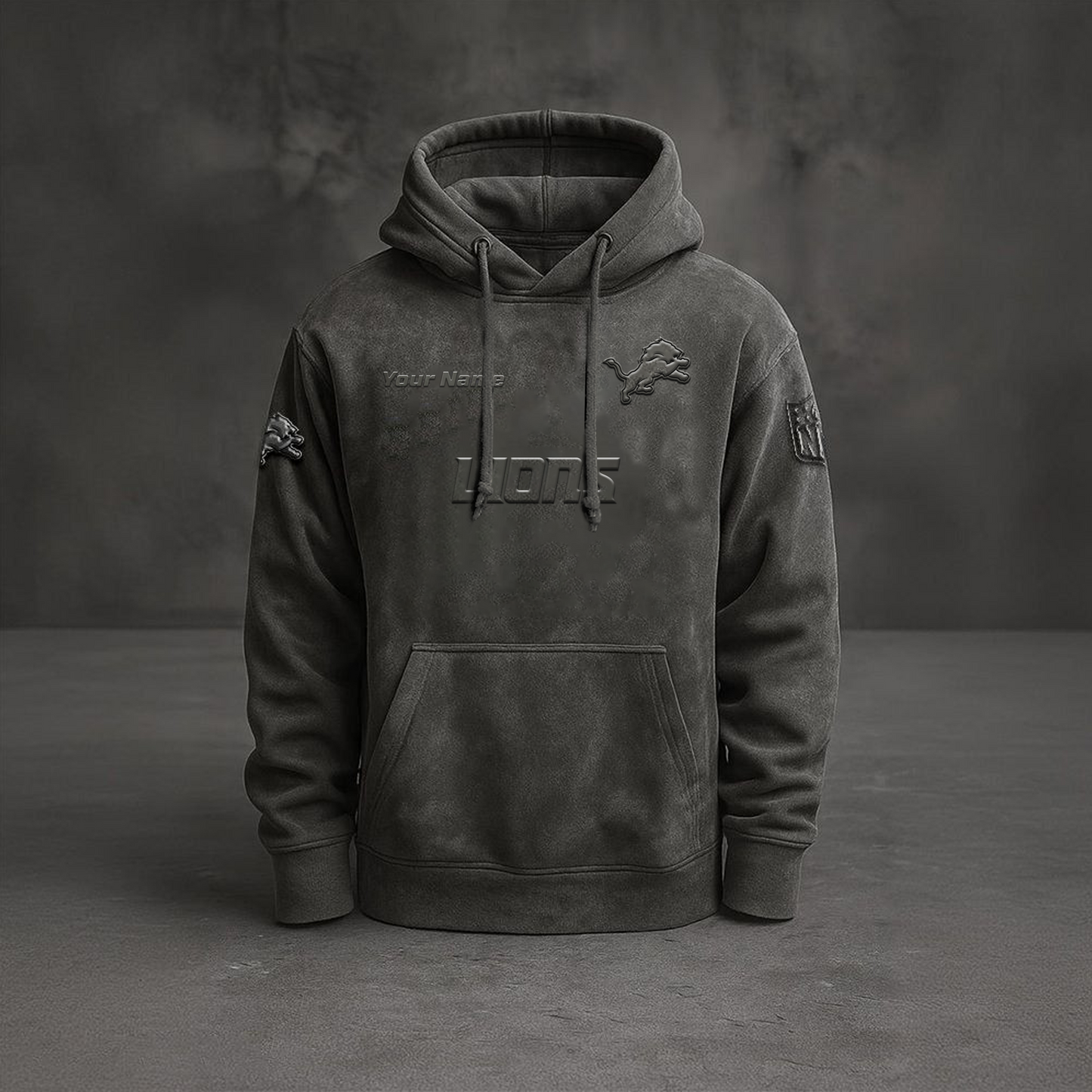 NFL x DL Suede Texture 3D Hoodie 2110 V2 NAK HTLP