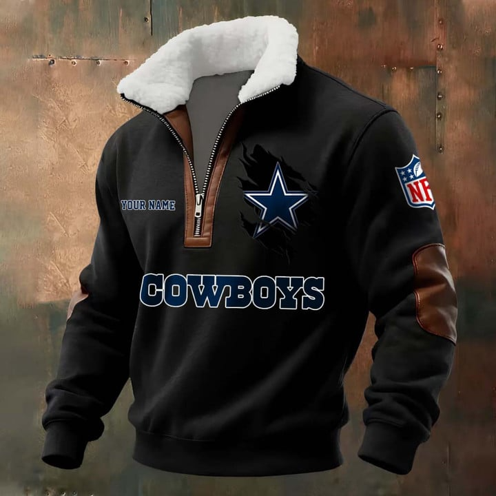NFL x DLCB Fur Collar Sweatshirt V1 NAK