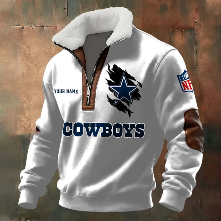 NFL x DLCB Fur Collar Sweatshirt V1 NAK