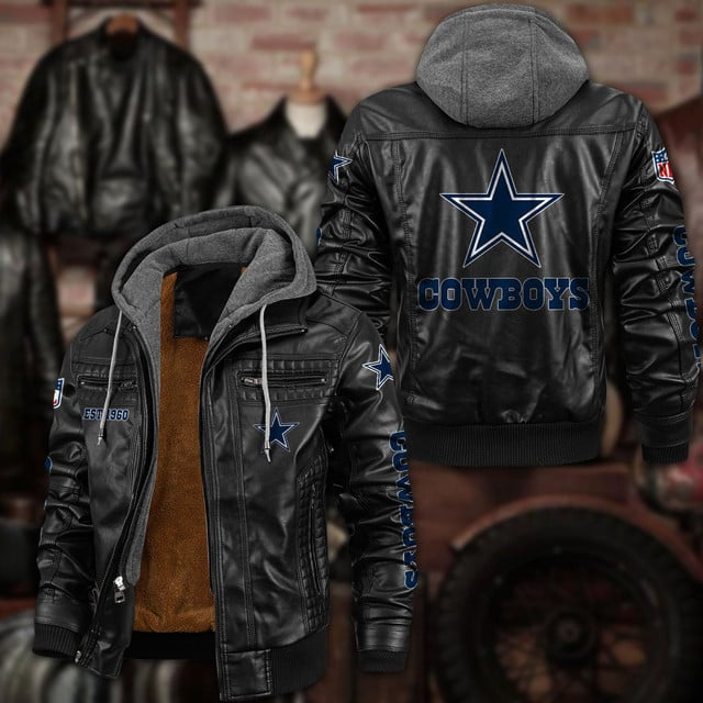 NFL x DLCB Leather jacket V1 NAK