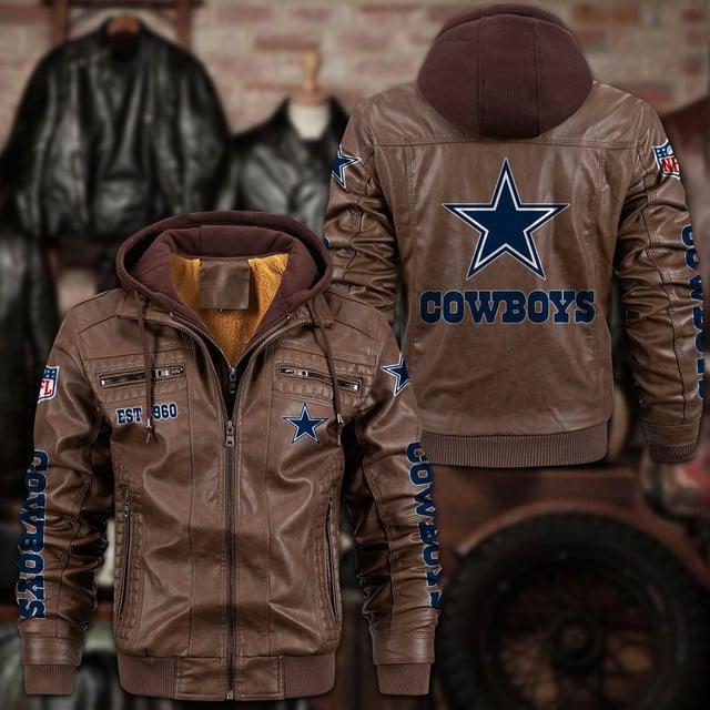 NFL x DLCB Leather jacket V1 NAK