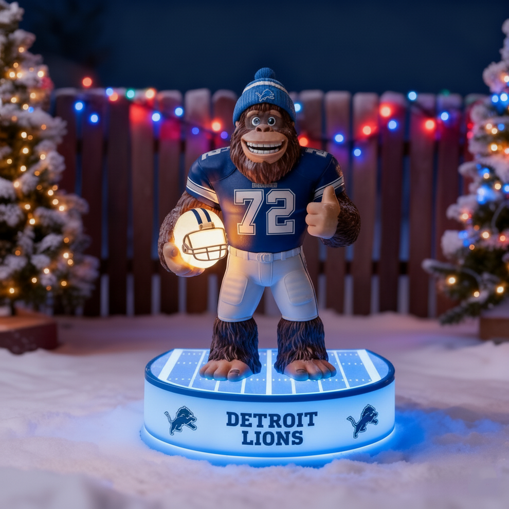 NFL x DTLN Bigfoot Gridiron Guardian Collectible Statue V1 NAK
