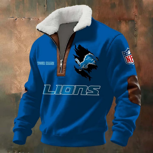 NFL x DTLN Fur Collar Sweatshirt V1 NAK