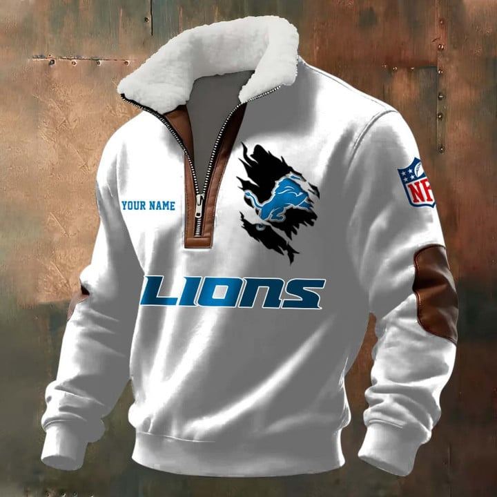 NFL x DTLN Fur Collar Sweatshirt V1 NAK