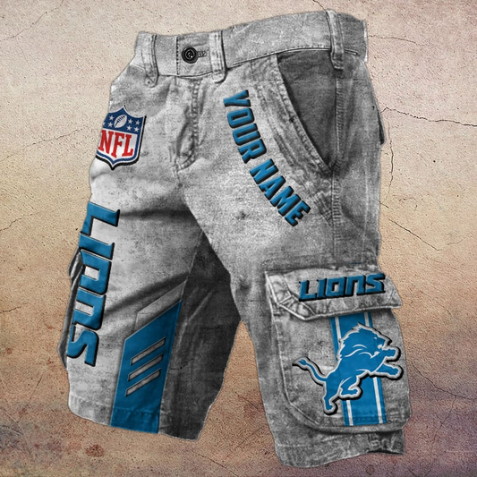 NFL x DTLN Personalized Cargo Shorts V1 NAK