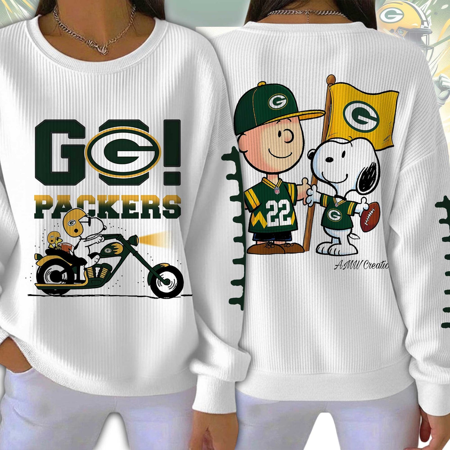 NFL x GB 3D Sweatshirt HLP