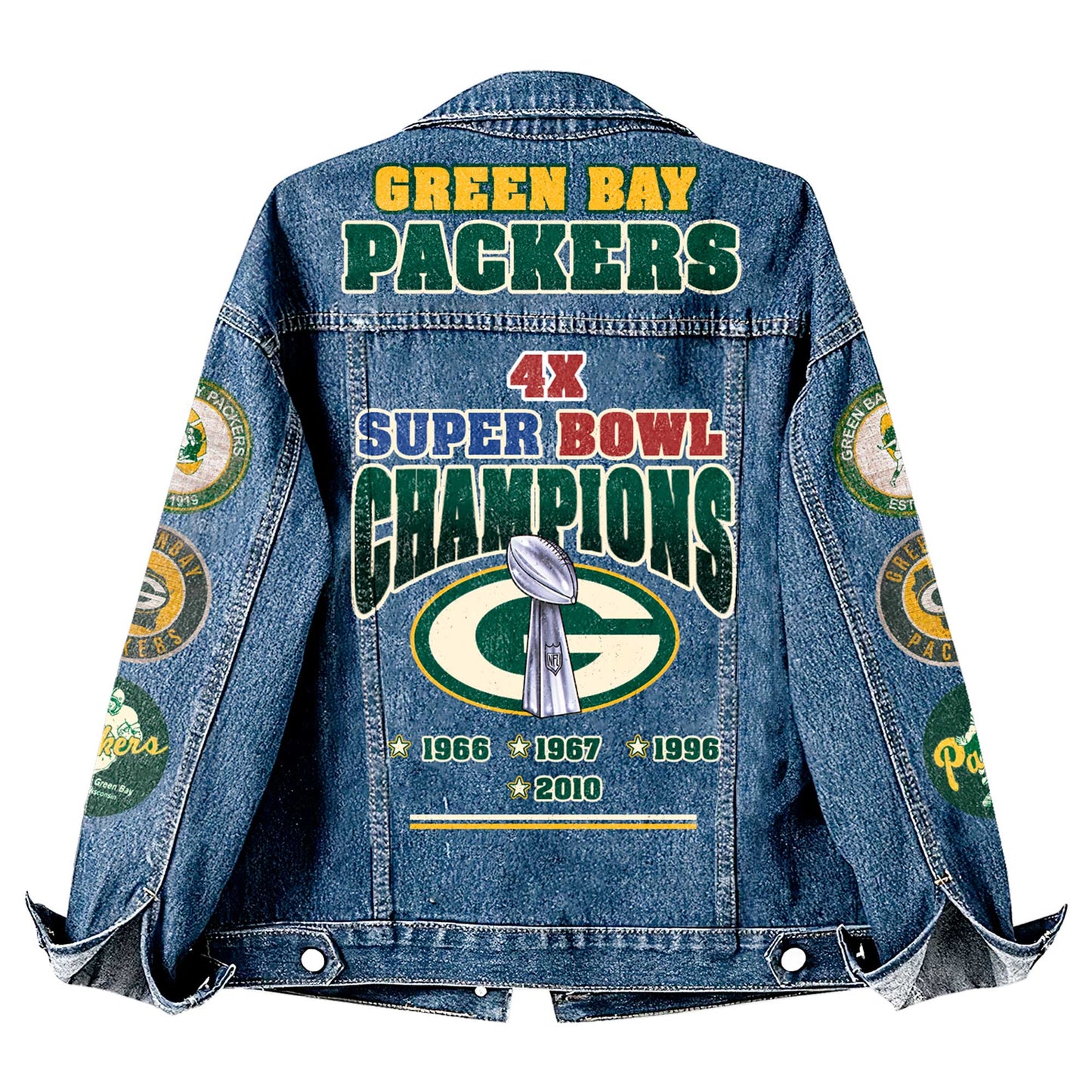 NFL x GB Champions  Denim Jacket HLP