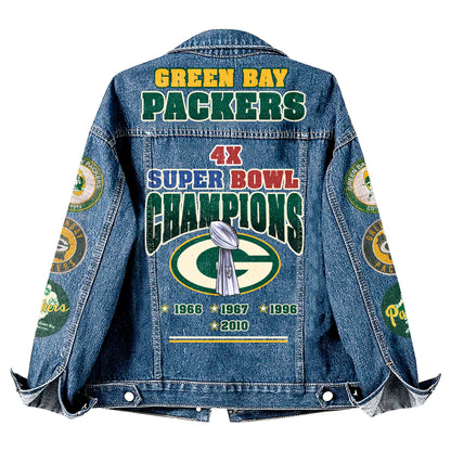 NFL x GB Champions  Denim Jacket HLP