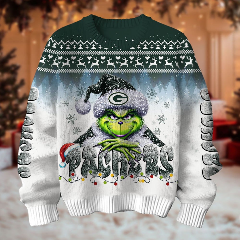 NFL x GB Christmas Wool Sweater HLP HLPHUONG