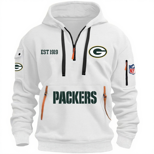 NFL x GB EST 1919 HOODIE HALF ZIPPER HLP