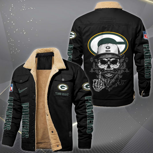 NFL x GB Fleece Lined Cargo Jacket HLP