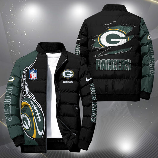 NFL x GB Personalized Puffer Jacket HLP