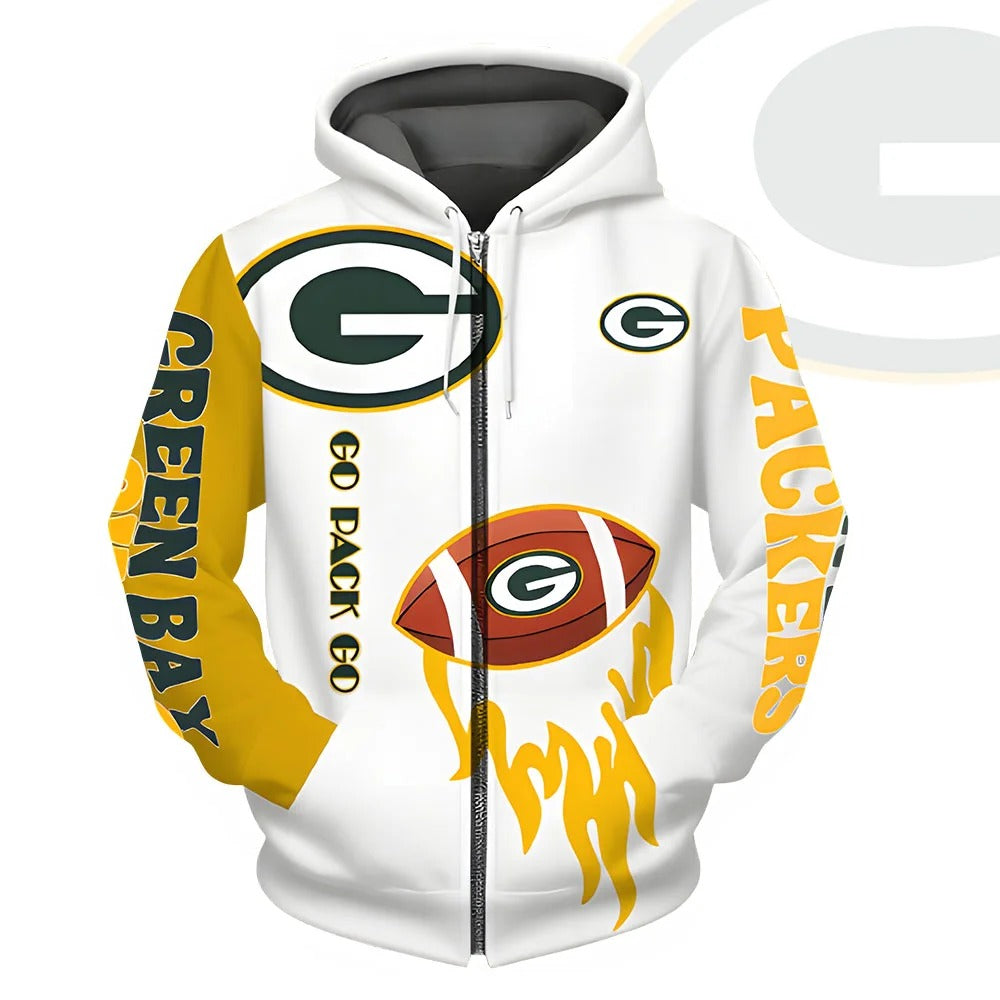 NFL x GB V2 Zip Hoodie HLP