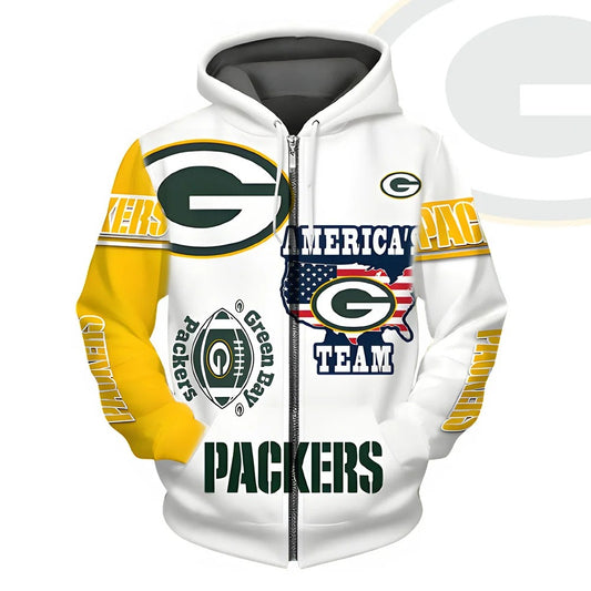 NFL x GB V3 Zip Hoodie HLP