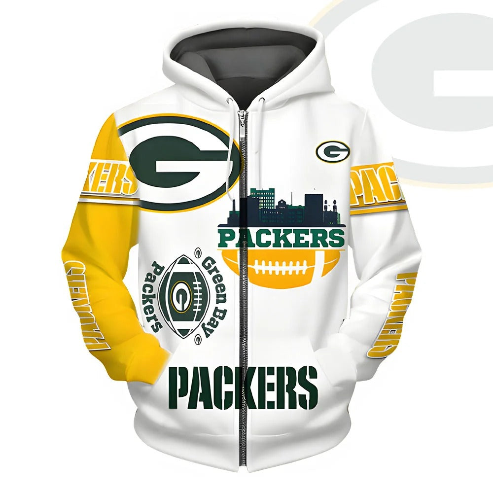 NFL x GB V4 Zip Hoodie HLP