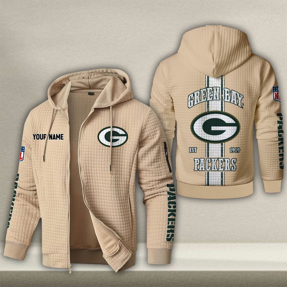 NFL x GB Waffle Zip Hoodie HLP