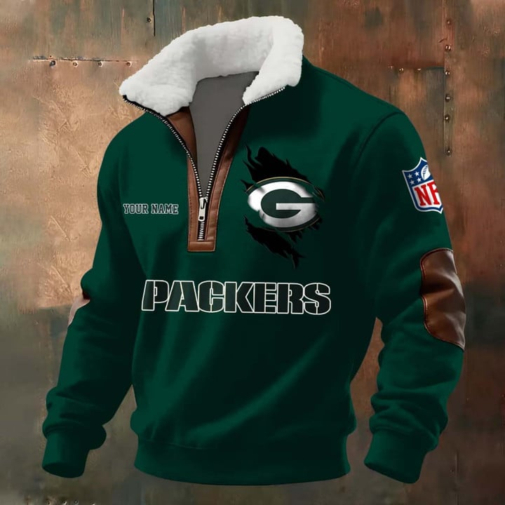NFL x GBP Fur Collar Sweatshirt V1 NAK