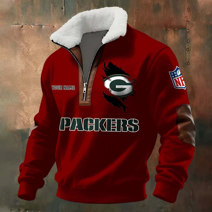 NFL x GBP Fur Collar Sweatshirt V1 NAK