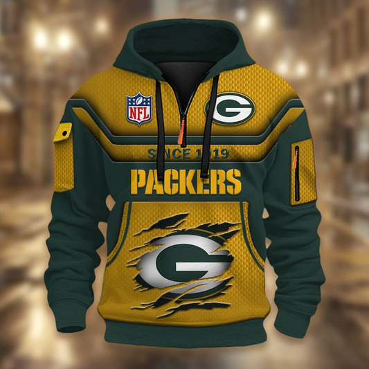 NFL x GBP Multicolor Zip Hoodie Shirt DDT CTND