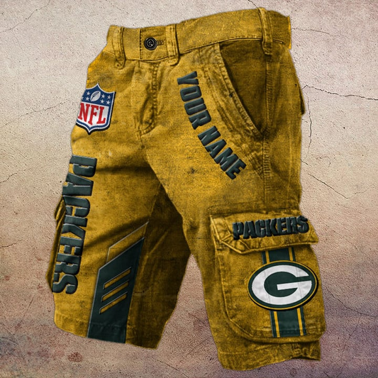 NFL x GBP Personalized Cargo Shorts V1 NAK